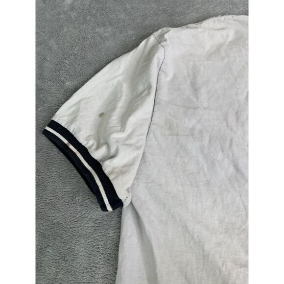Vintage 90s Nike Short Sleeve T Shirt Men's Size Large White Distressed - Picture 6 of 13